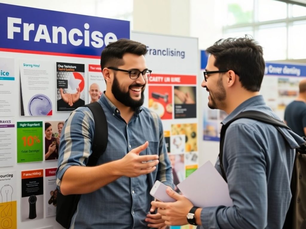 Antreprenor începător în fața unei francize atrăgătoare.